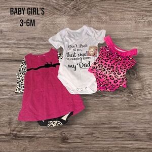 Baby girl's bundle